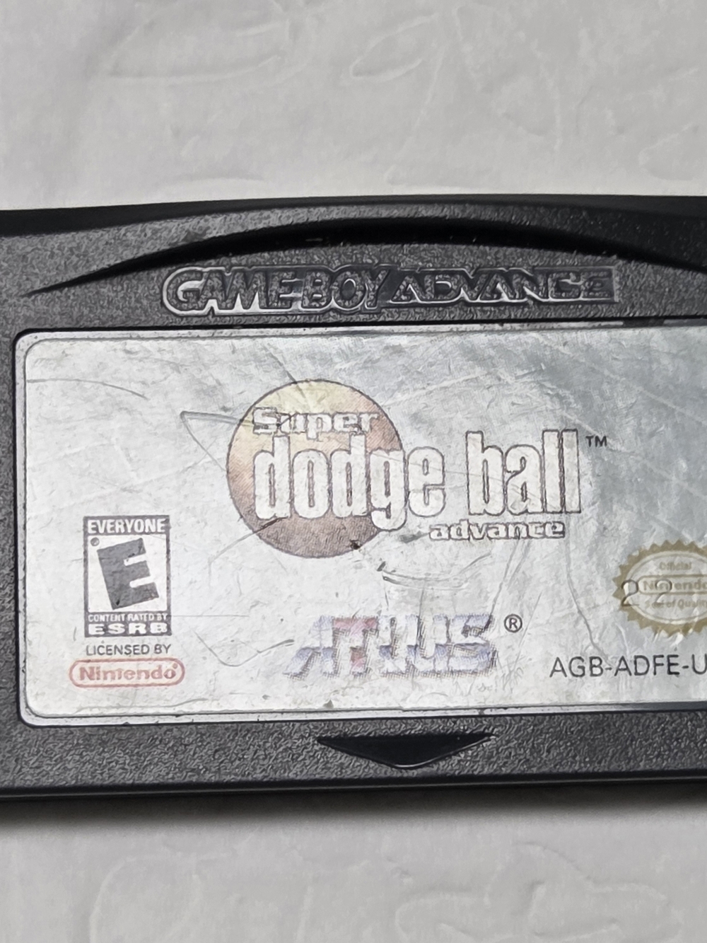 Game Boy Advance - Super Dodge Ball Advance (Black Cartridge)